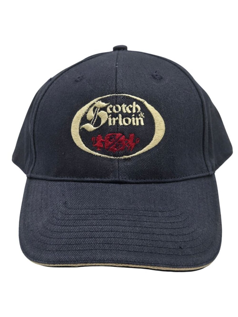 Scotch and Sirloin Wichita KS Hat Navy Blue Adjustable Baseball Cap Kansas